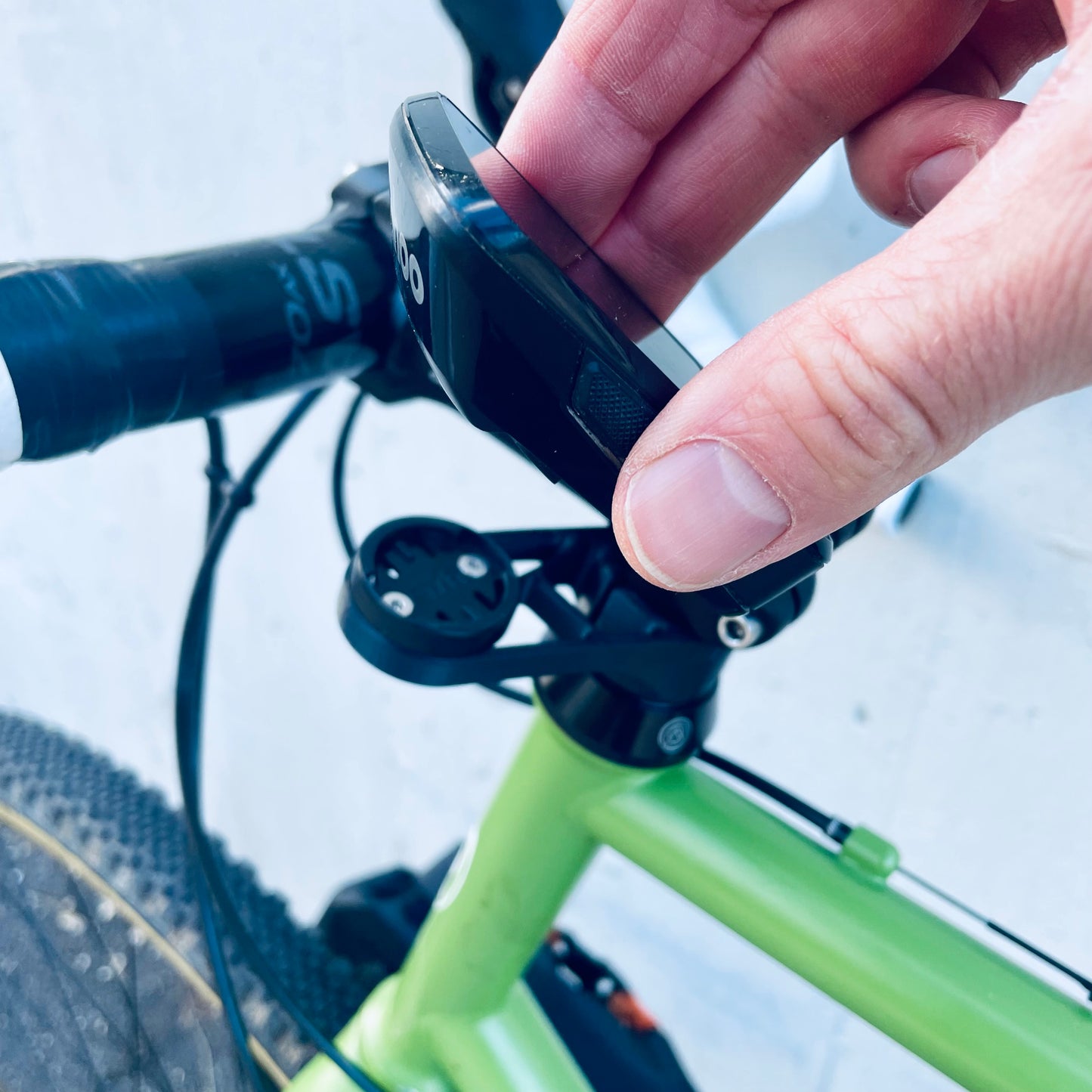 Stealth Halterung für Wahoo Bike Computer