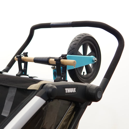 Erhöhte Fahrrad- und Laufradhalterung für Thule Chariot