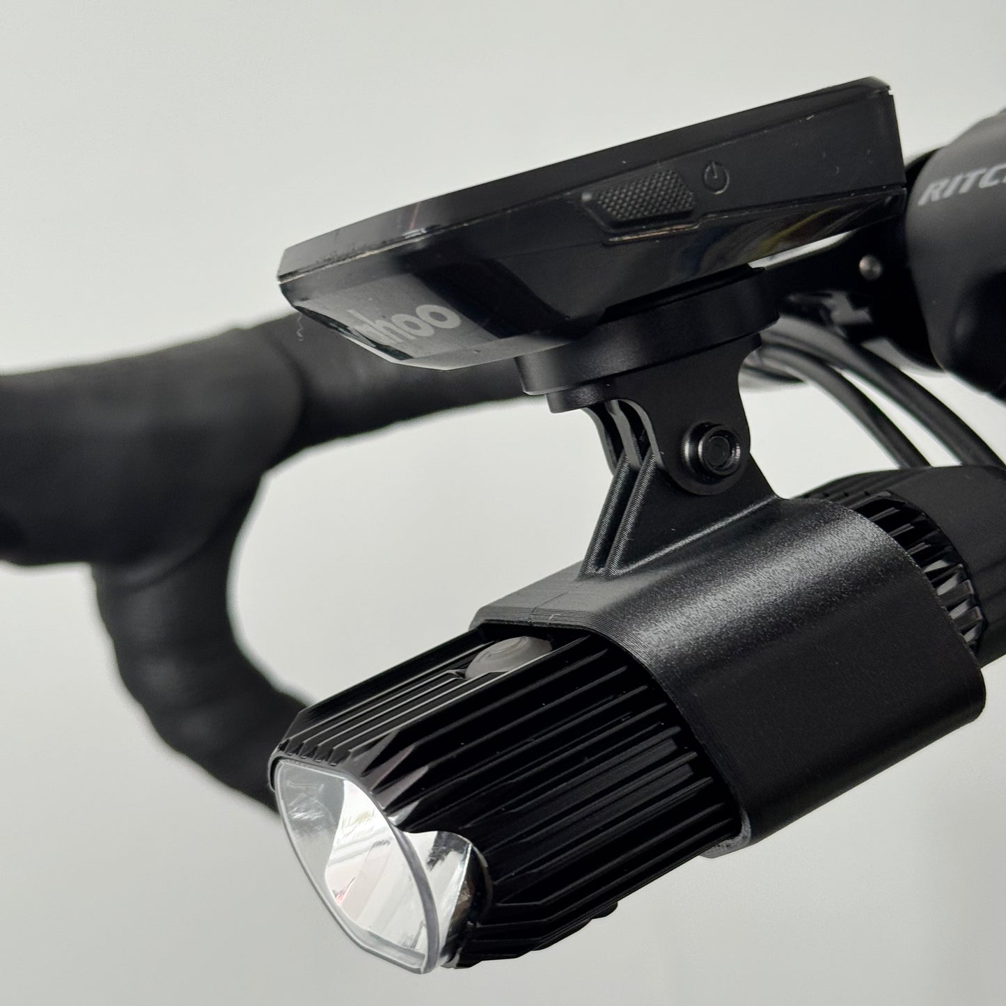 Aero Halterung GoPro für Lezyne Deca 1200 StVZO