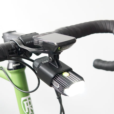 Aero Halterung GoPro für Lezyne Deca 1200 StVZO