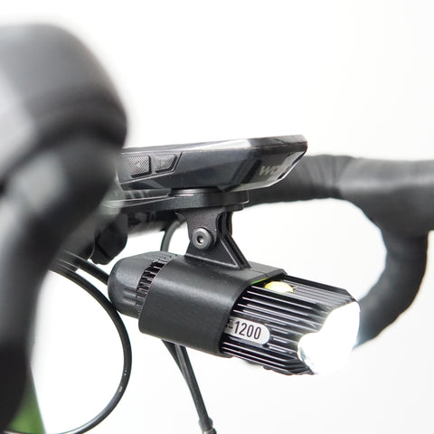 Aero Halterung GoPro für Lezyne Deca 1200 StVZO