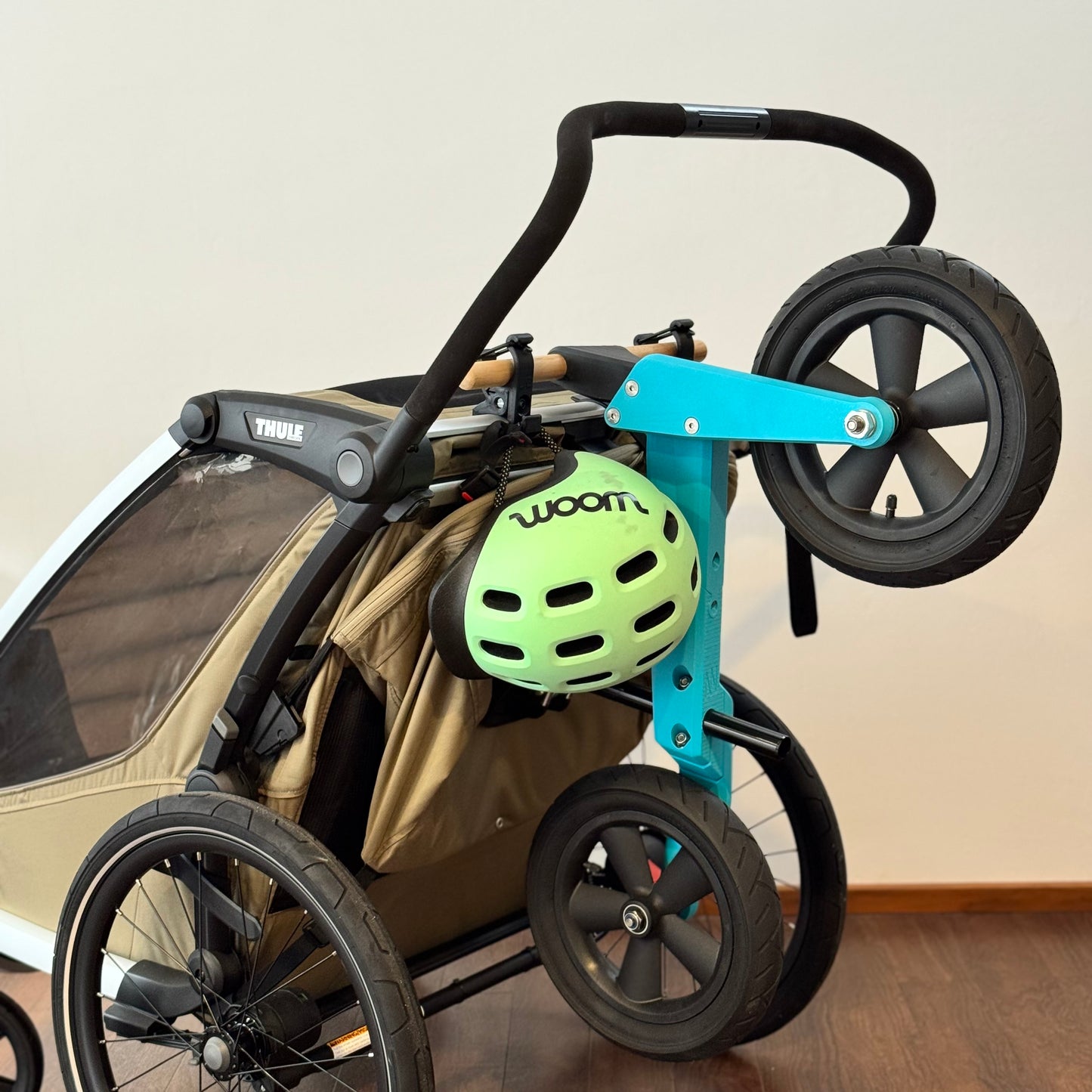 Fahrrad- und Laufradhalterung für Thule Chariot