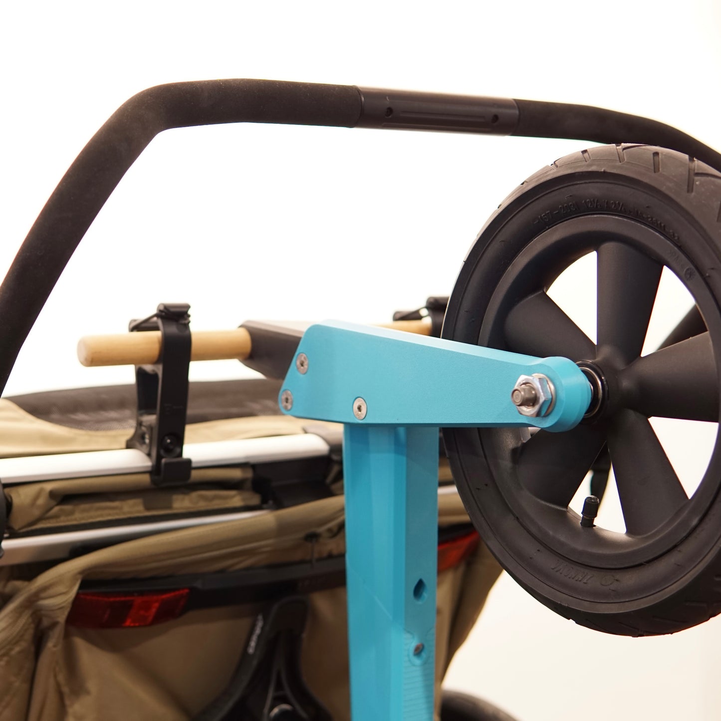 Erhöhte Fahrrad- und Laufradhalterung für Thule Chariot