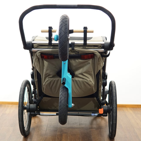 Erhöhte Fahrrad- und Laufradhalterung für Thule Chariot