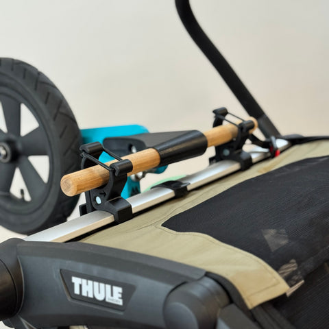 Fahrrad- und Laufradhalterung für Thule Chariot