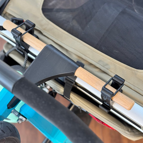 Fahrrad- und Laufradhalterung für Thule Chariot