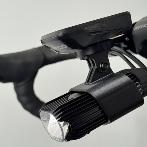 Aero Halterung GoPro für Lezyne Deca 1200 StVZO