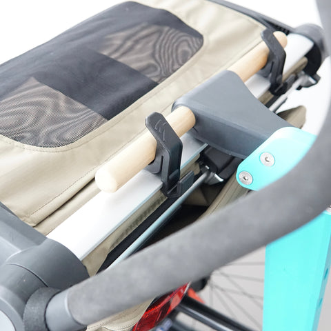 Scooter- und Laufradhalterung für Thule Chariot