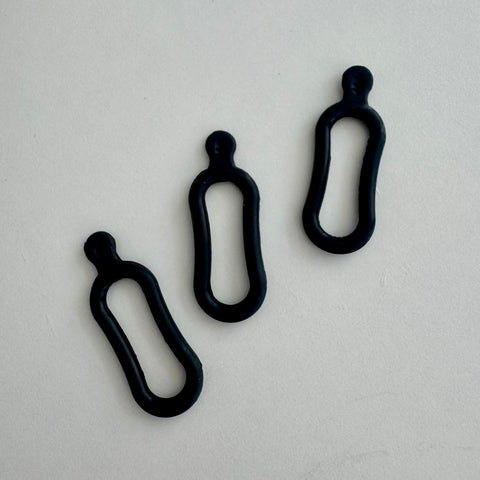 3x Sicherungsgummis Laufradhalter für Thule Chariot