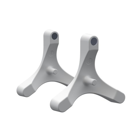 2x Laufradhalterung magnetisch